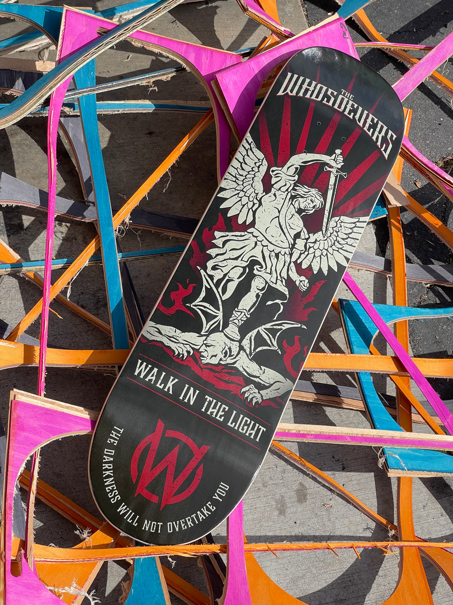 Light Darkness Skateboard Deck | 8.25