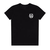 Wavy W Kids T-Shirt | Black