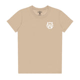 Wavy W Kids T-Shirt | Tan