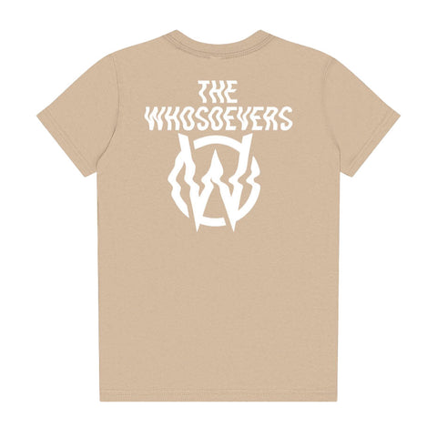 Wavy W Kids T-Shirt | Tan