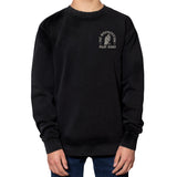 Arch Pray Hard Crew Sweatshirt | Black