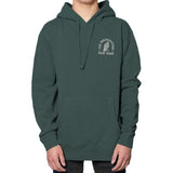 Arch Pray Hard Pullover Hooded Sweatshirt | Alpine Green