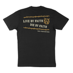 Live By Faith T-Shirt | Black