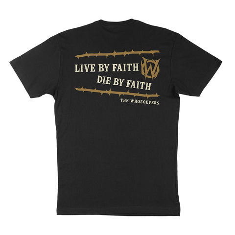 Live By Faith T-Shirt | Black