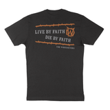 Live By Faith T-Shirt | Graphite