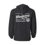 Genuine Goods Hooded Windbreaker Jacket | Black