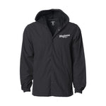Genuine Goods Hooded Windbreaker Jacket | Black
