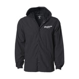 Genuine Goods Hooded Windbreaker Jacket | Black