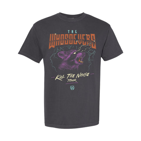 Kill The Noise Tour Raccoon T-Shirt | Graphite