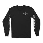 Stacked Thy Will Long Sleeve T-Shirt | Black
