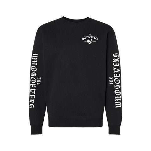Stacked Thy Will Crew Sweatshirt | Black
