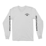 Stacked Thy Will Long Sleeve T-Shirt | White