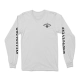 Stacked Thy Will Long Sleeve T-Shirt | White
