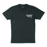 Pray Hard Banner T-Shirt | Forrest Green