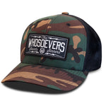 SAINTS AND SINNERS CURVED TRUCKER HAT | CAMO