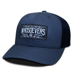 SAINTS AND SINNERS CURVED TRUCKER HAT | NAVY