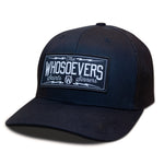 SAINTS AND SINNERS CURVED TRUCKER HAT | BLACK