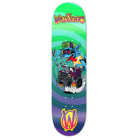 Raccoon Van Skateboard Deck | 8.25"