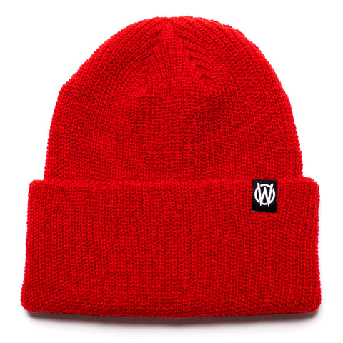W Icon Beanie | Red