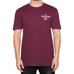 Basic Stacked Premium T-Shirt | Maroon