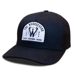 FILTHY FISHERMEN CURVED TRUCKER HAT | BLACK