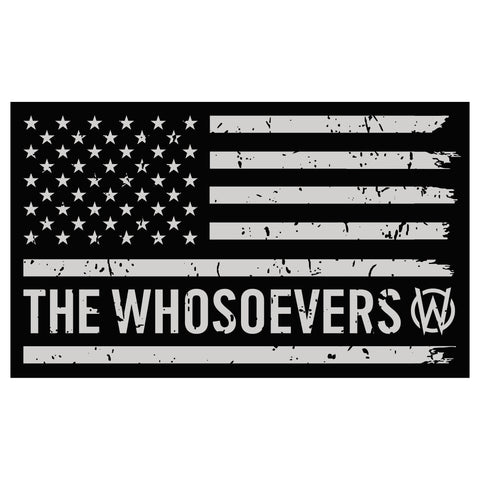The Whosoevers Flag 3.25" x 5.4" | Sticker