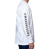 Saints Shield Premium Long Sleeve T-Shirt | White