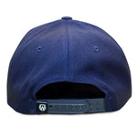 Wordmark Snapback Hat | Navy